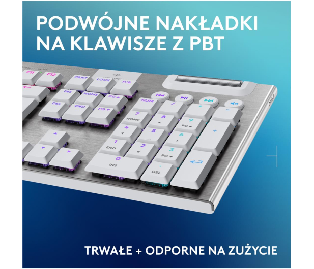 Logitech G915 X Lightspeed Tactile biały - 1276176 - zdjęcie 7